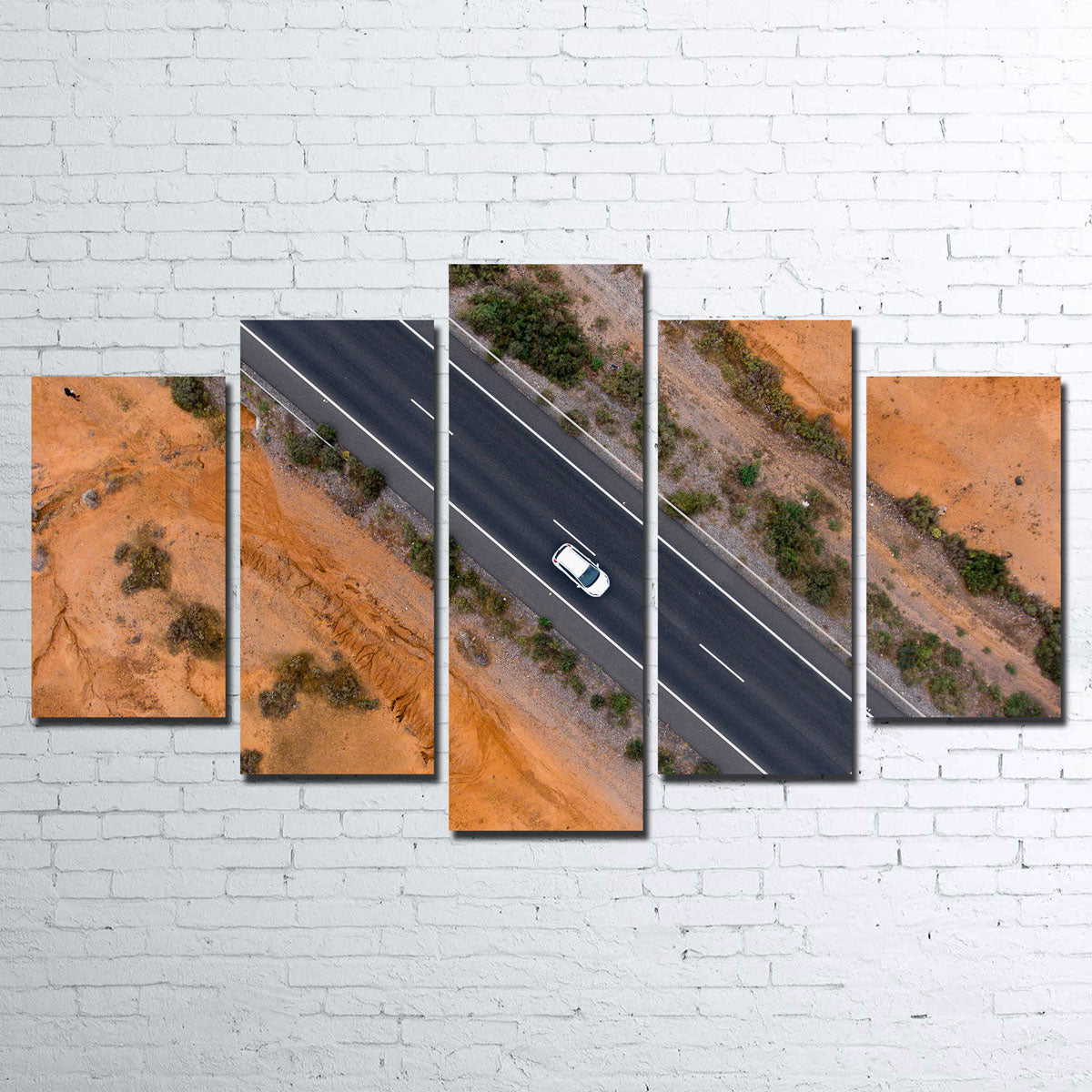 Lonely Drive Wall Art