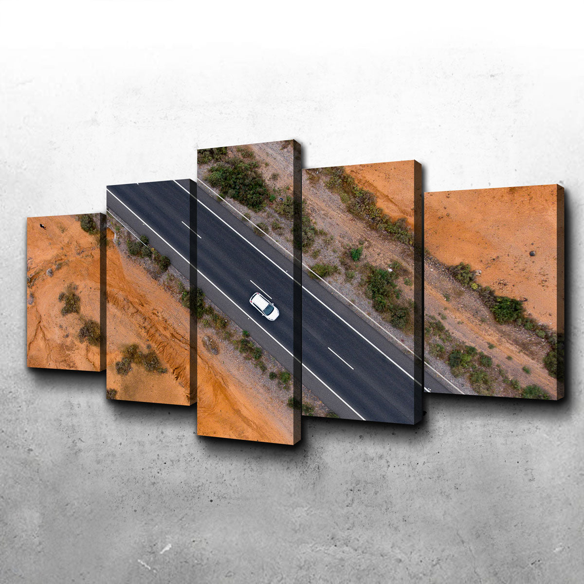 Lonely Drive Wall Art
