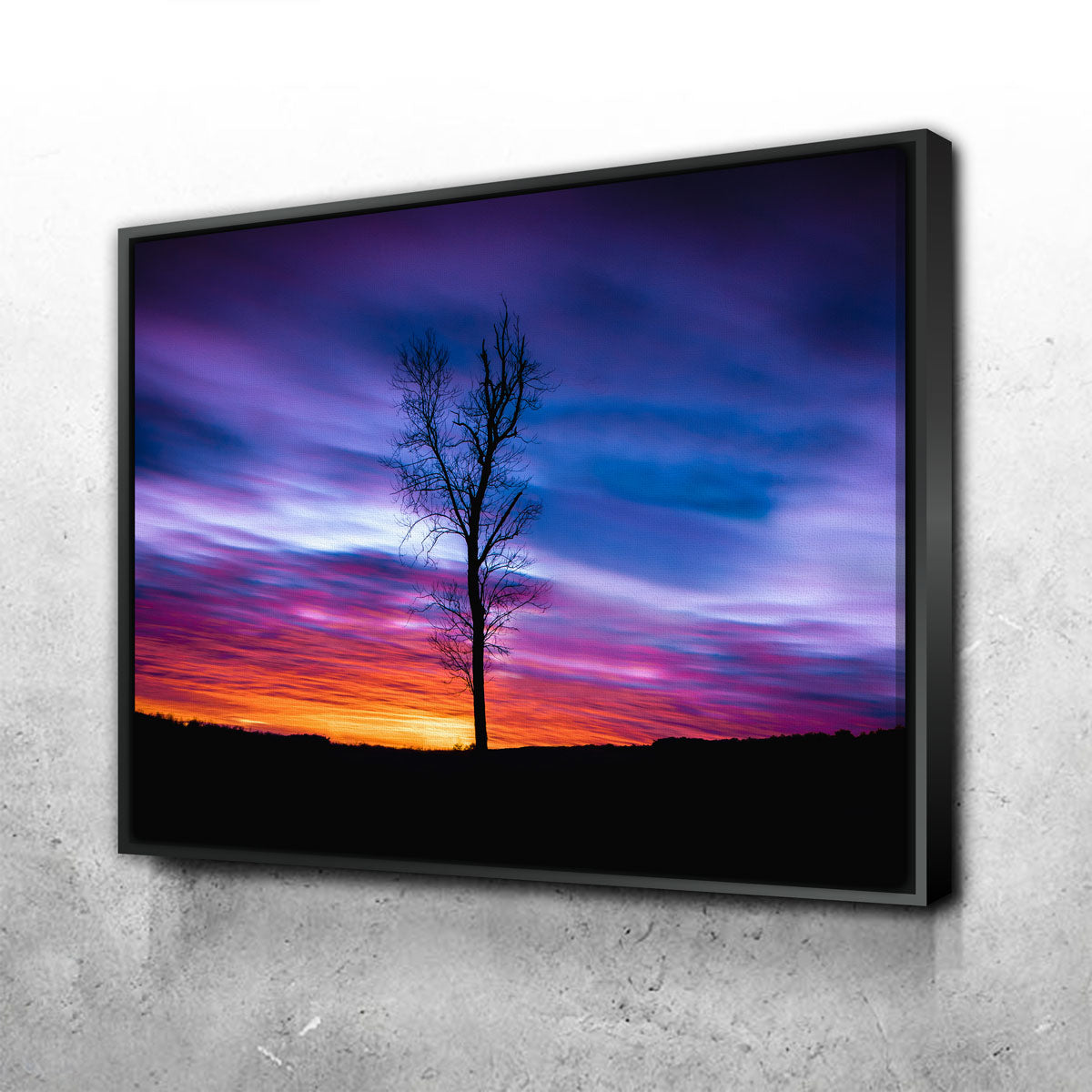 Lonely Sunset Wall Art