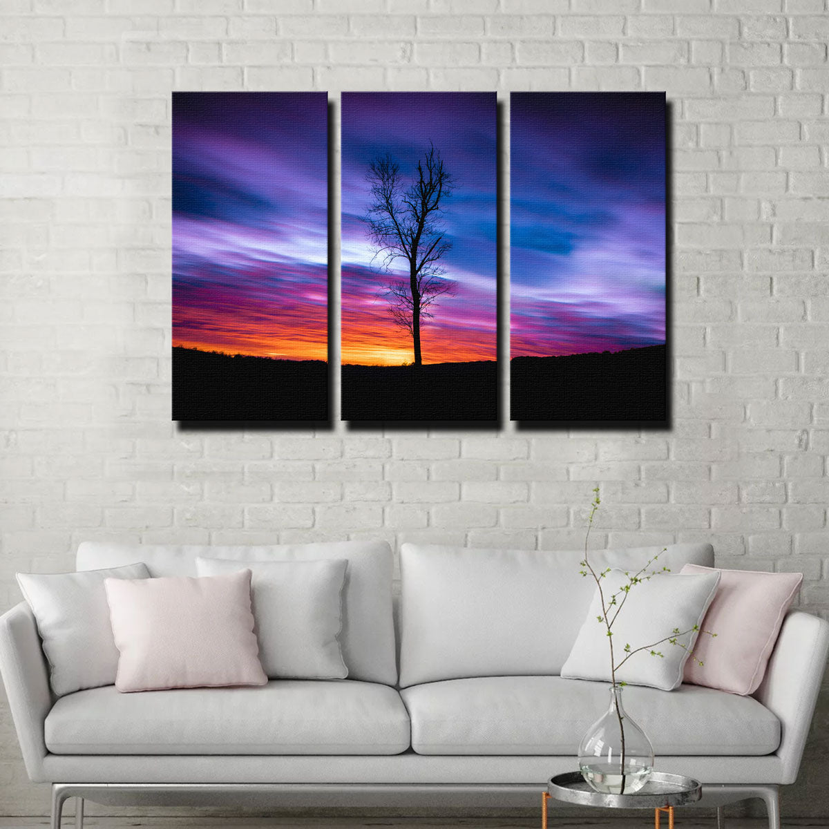 Lonely Sunset Wall Art