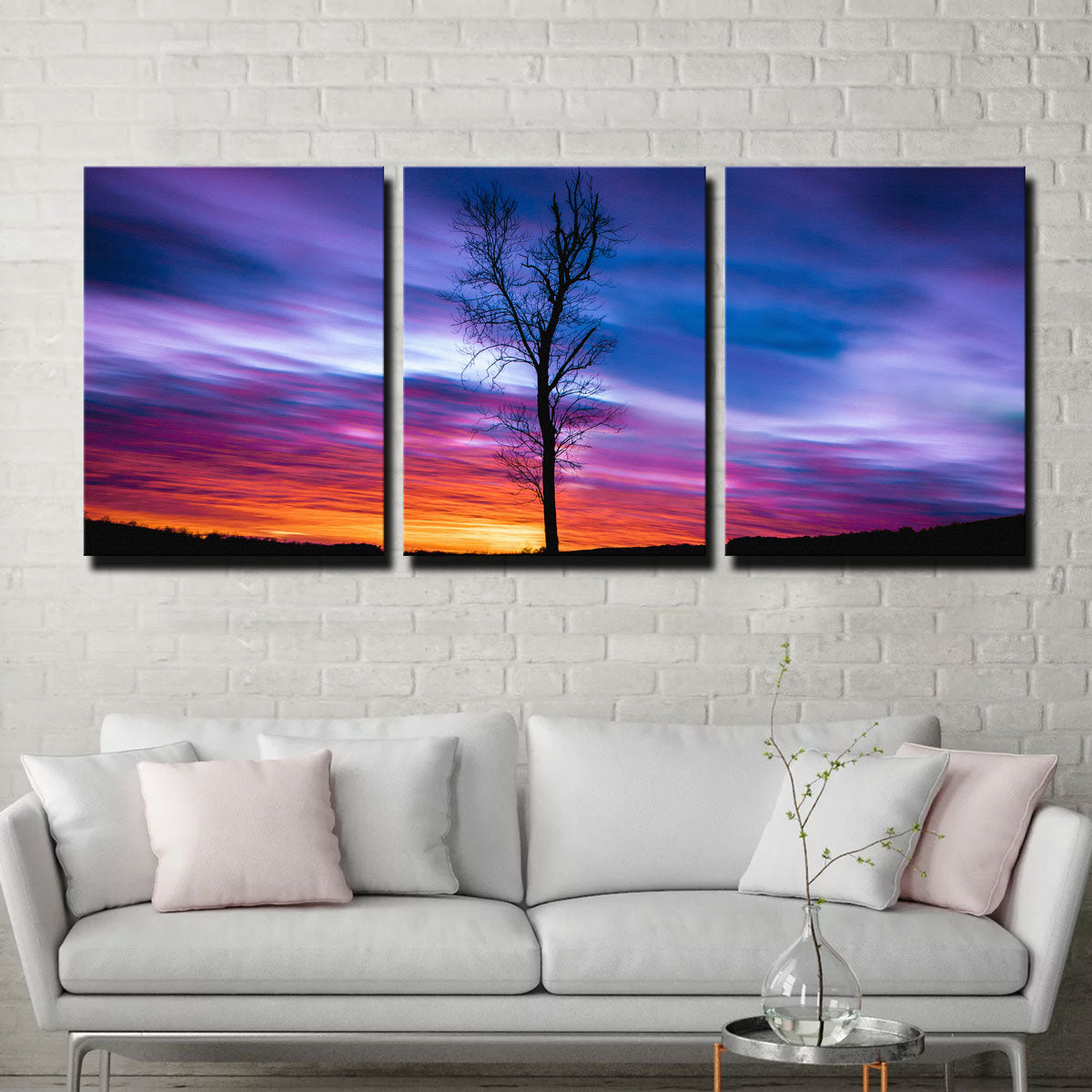 Lonely Sunset Wall Art