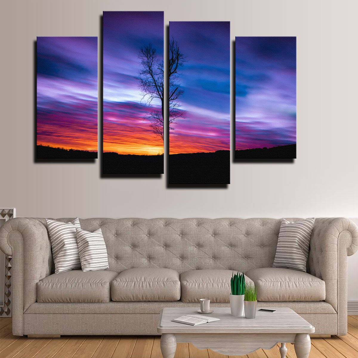 Lonely Sunset Wall Art