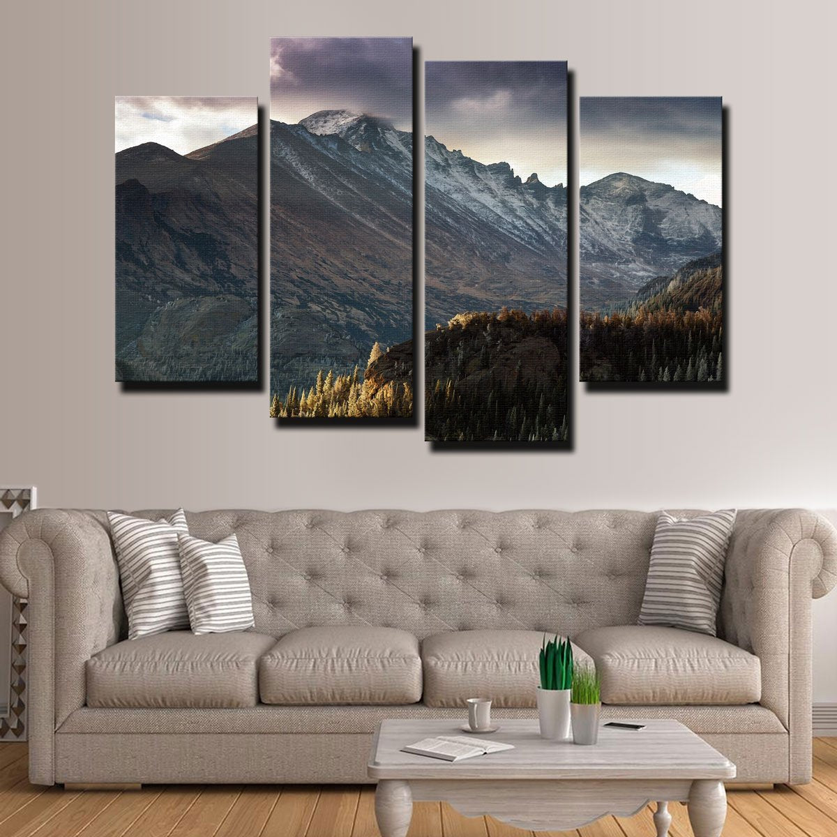 Longs Peak Canvas Set