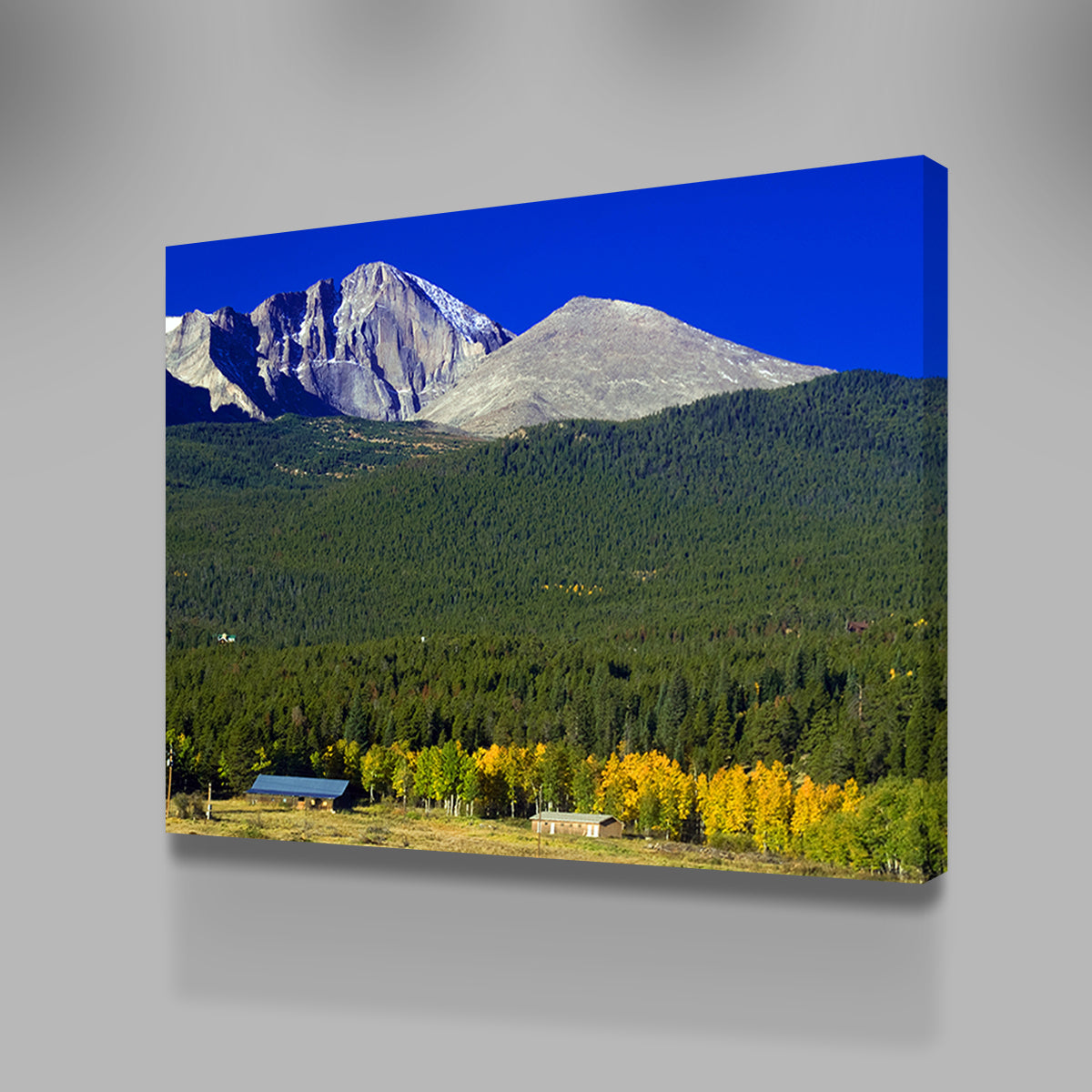 Longs Peak in Autumn Wall Art