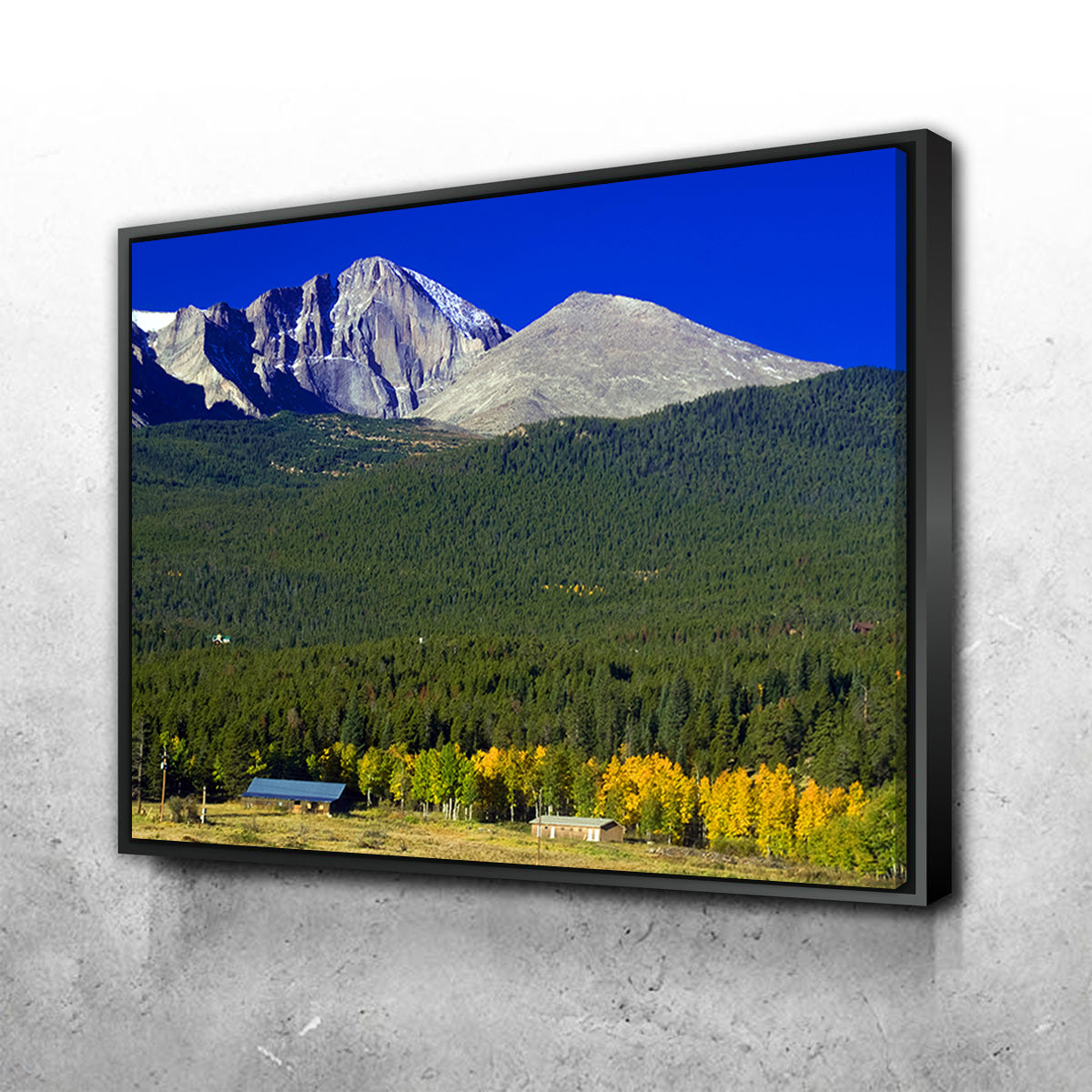 Longs Peak in Autumn Wall Art