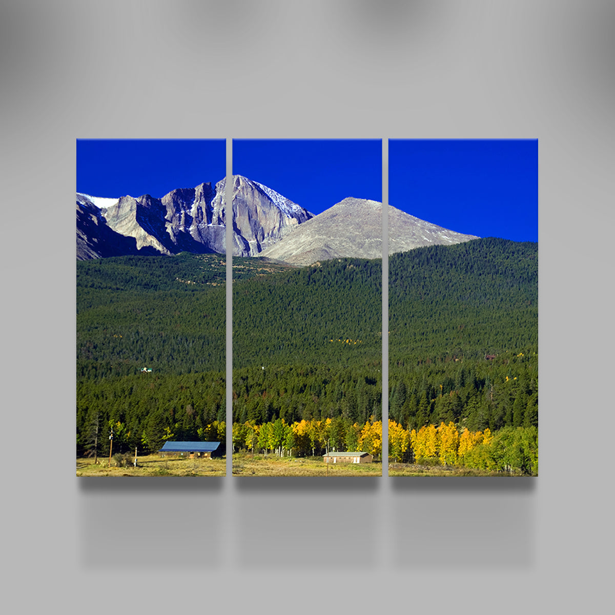 Longs Peak in Autumn Wall Art