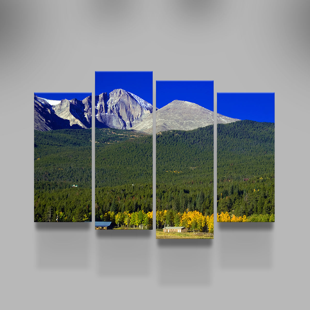 Longs Peak in Autumn Wall Art