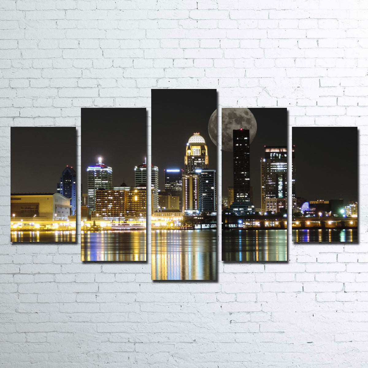 Louisville Skyline Canvas Set
