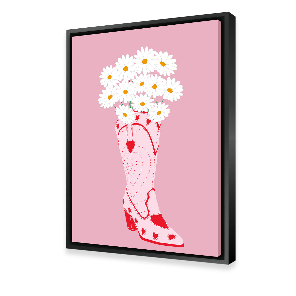 Lovely Cowboy Shoe Wall Art