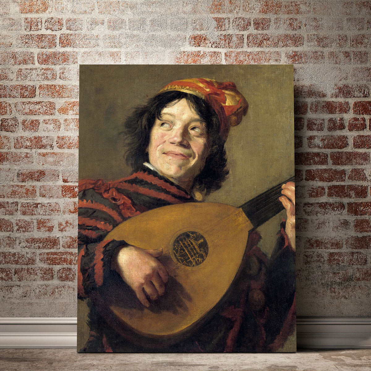 Lute Player Wall Art