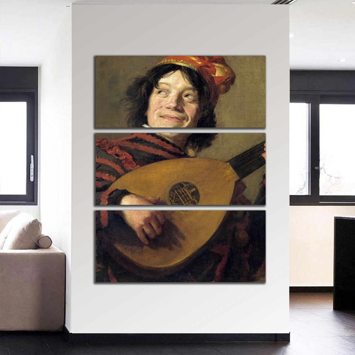 Lute Player Wall Art