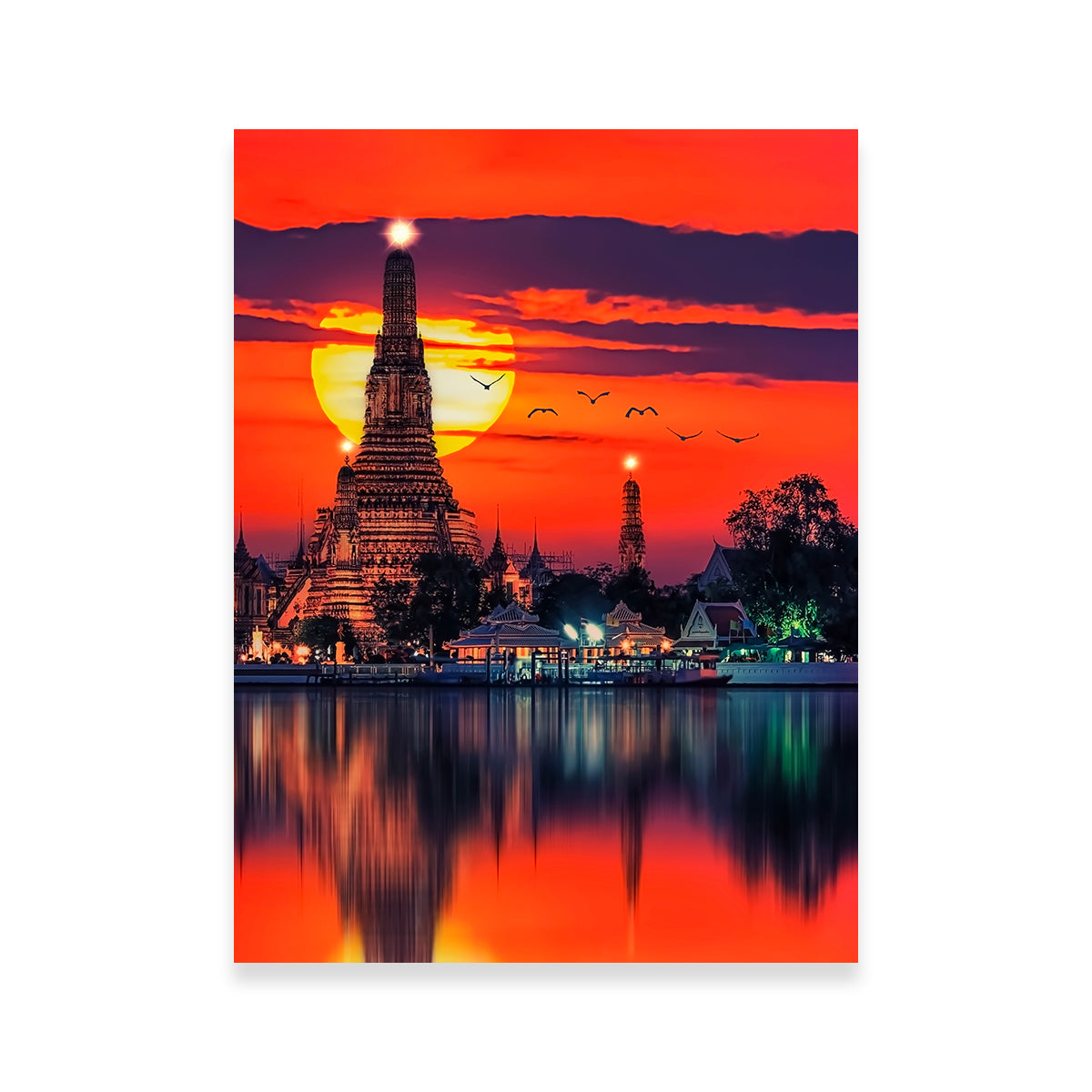 Wat Arun Ratchawararam Wall Art