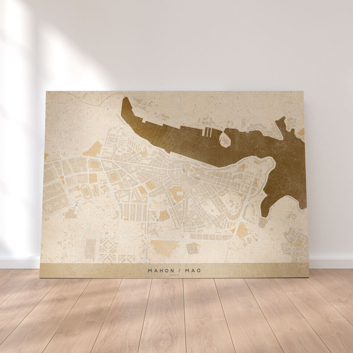 Mahon Map Wall Art