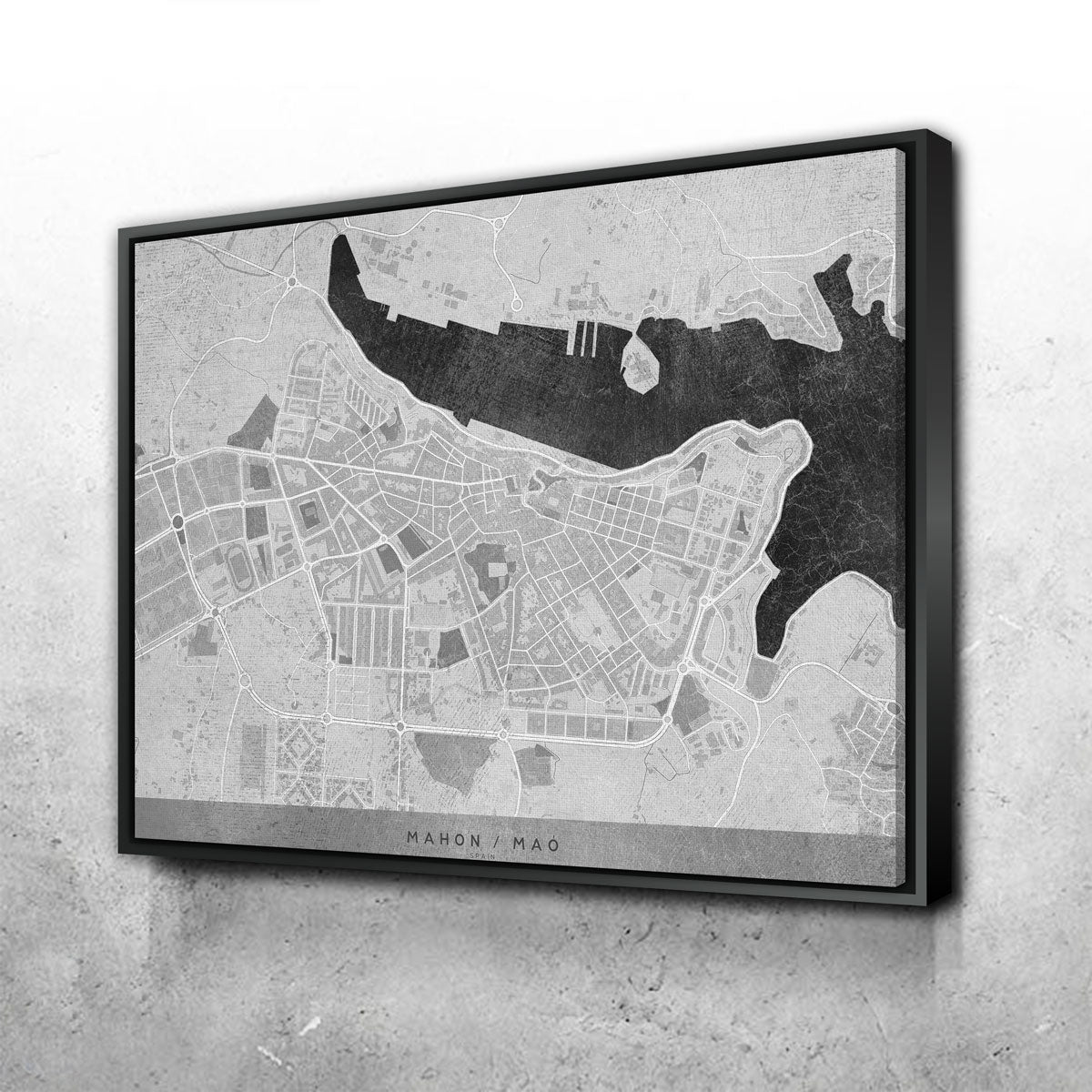 Mahon Map 2 Wall Art