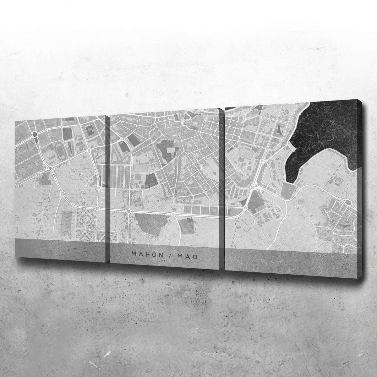 Mahon Map 2 Wall Art