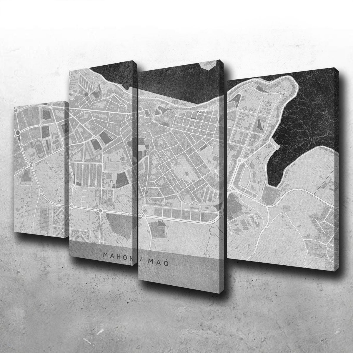 Mahon Map 2 Wall Art