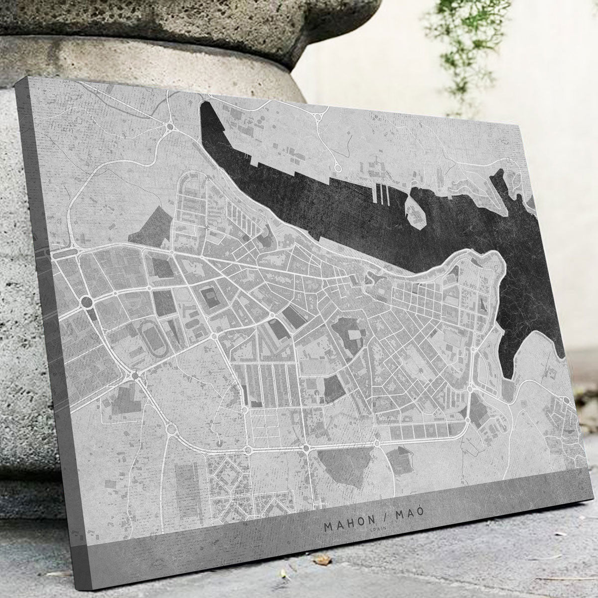 Mahon Map 2 Wall Art