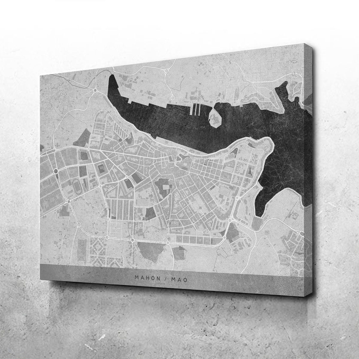 Mahon Map 2 Wall Art