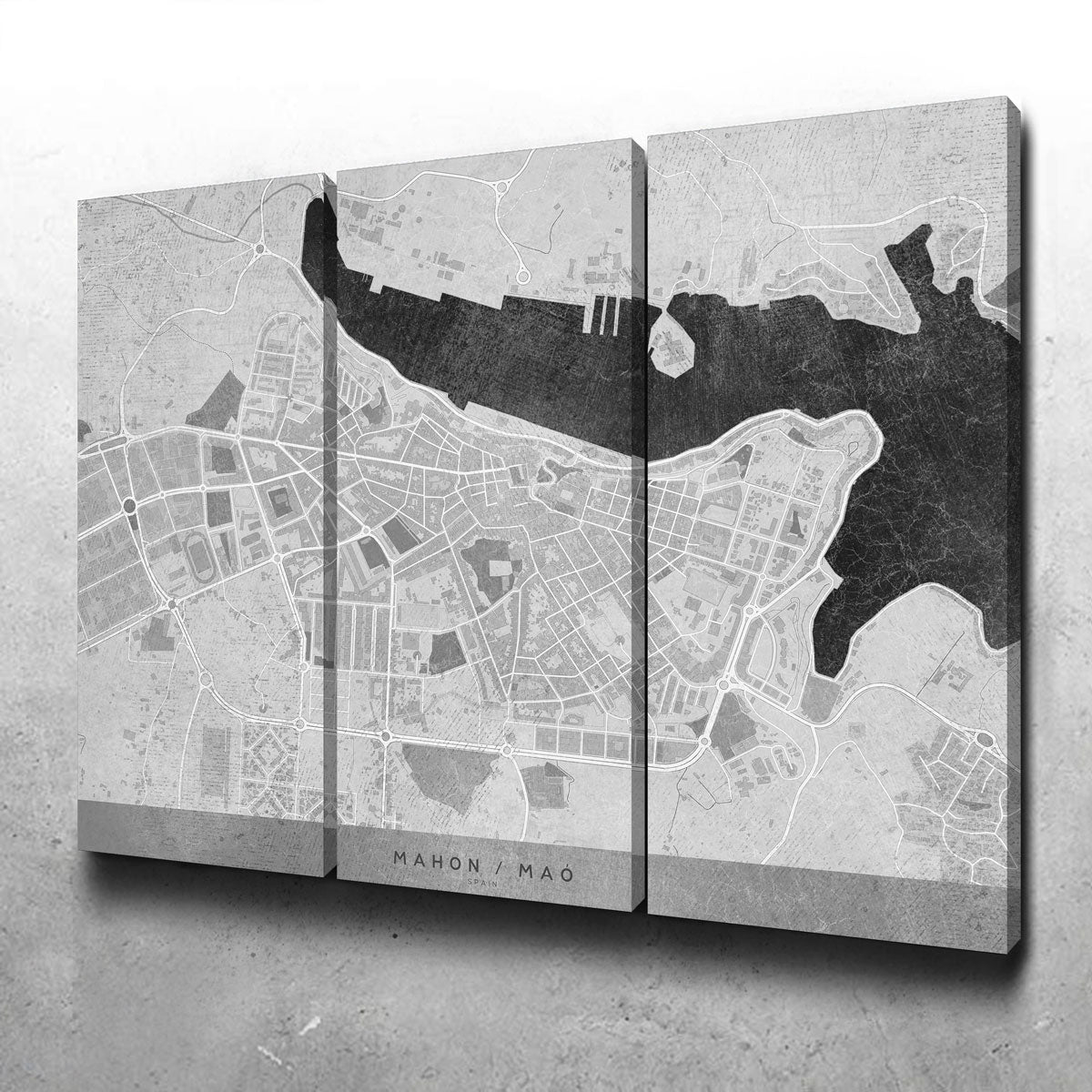 Mahon Map 2 Wall Art