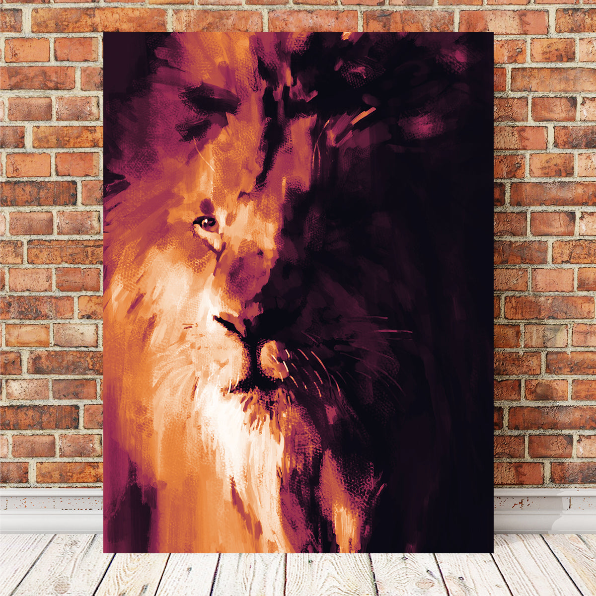 Majestic Lion Wall Art