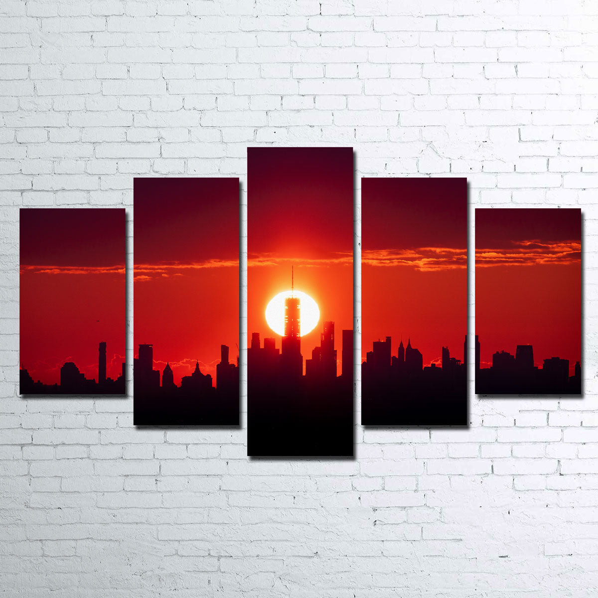 Manhattan Sunrise Wall Art