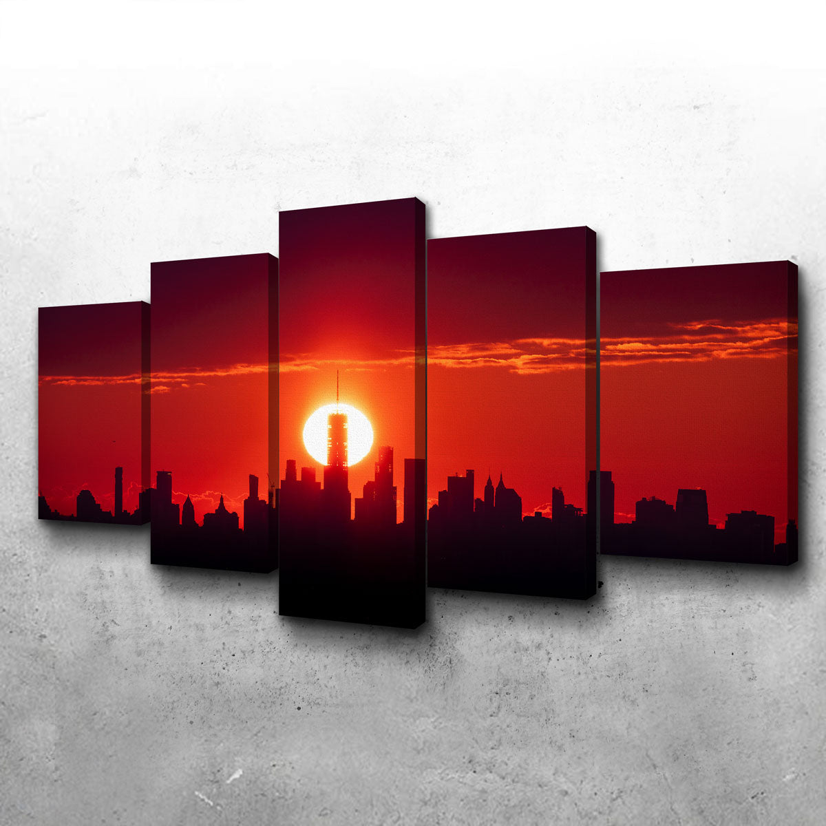 Manhattan Sunrise Wall Art