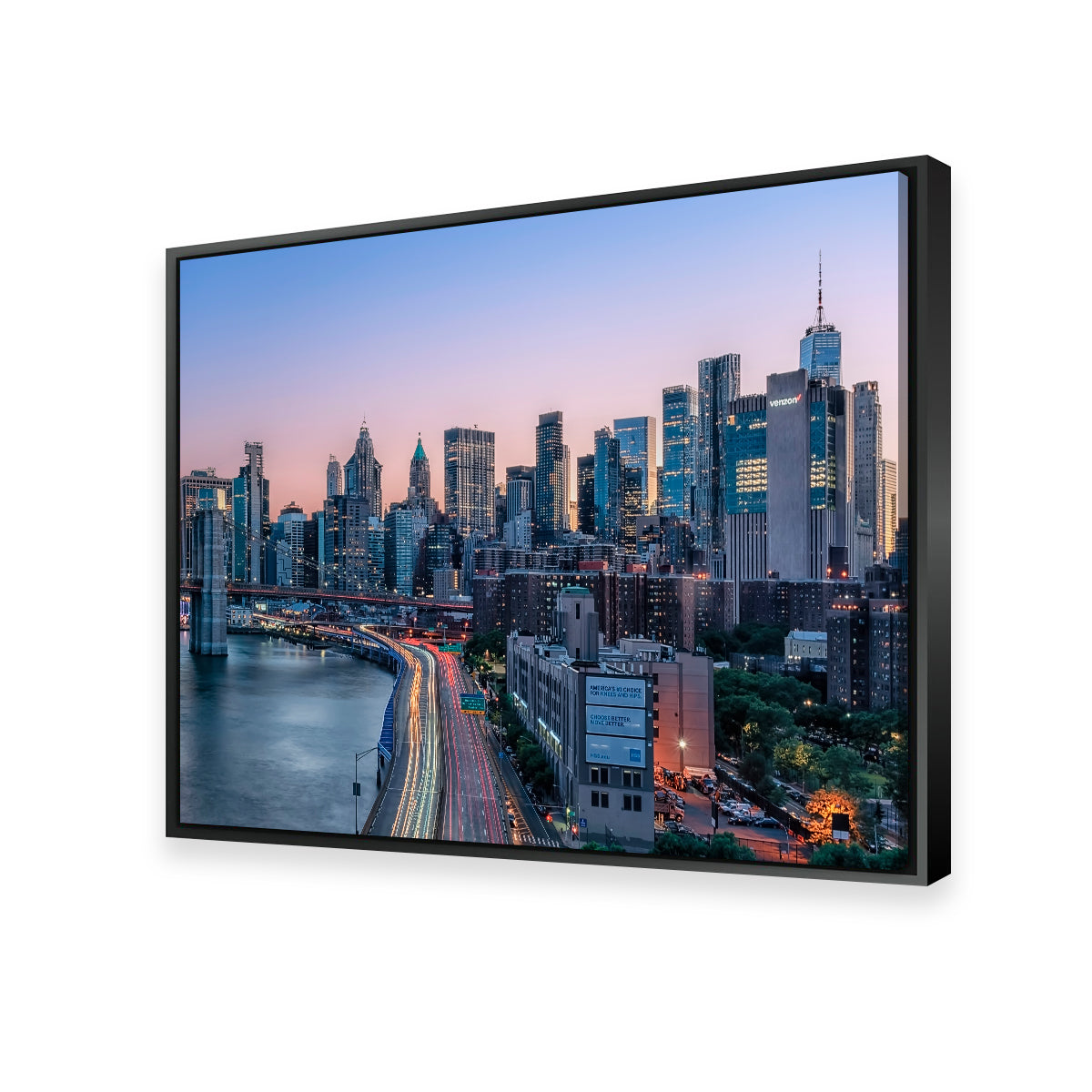 Manhattan Sunset Wall Art