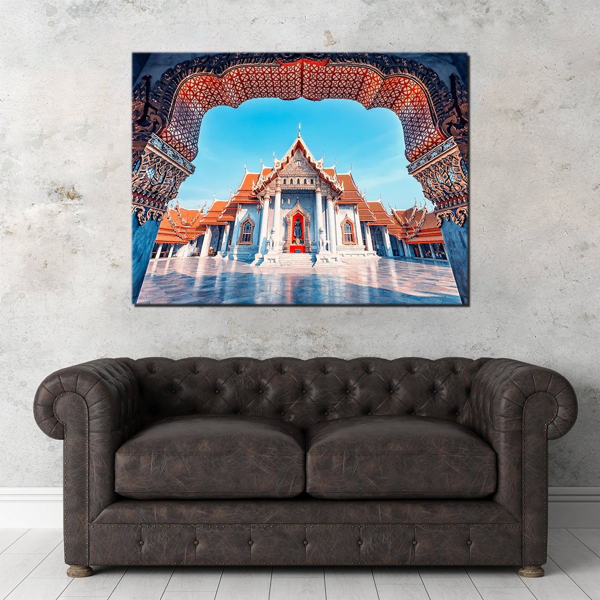 Marble Temple Wall Art