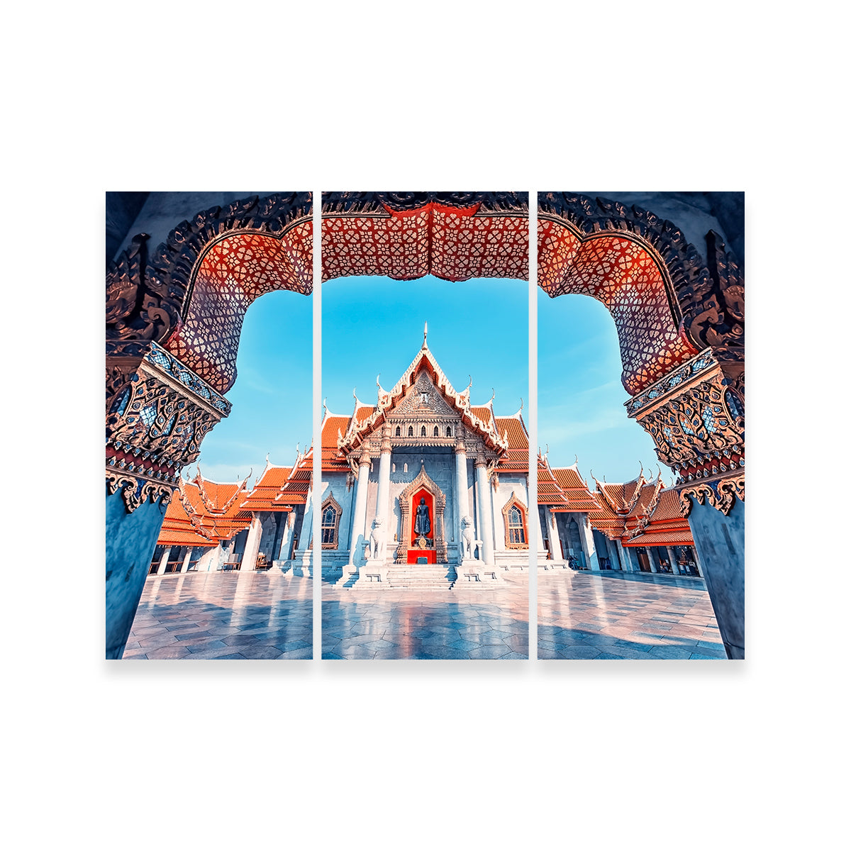 Marble Temple Wall Art