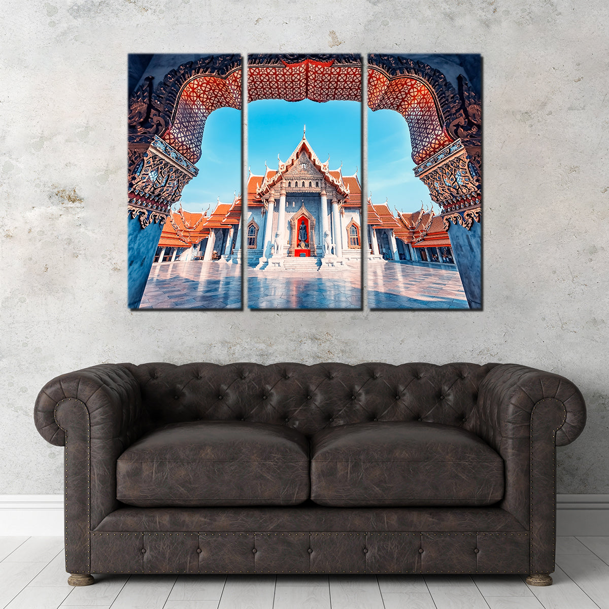 Marble Temple Wall Art