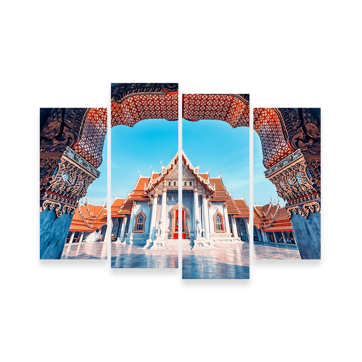 Marble Temple Wall Art