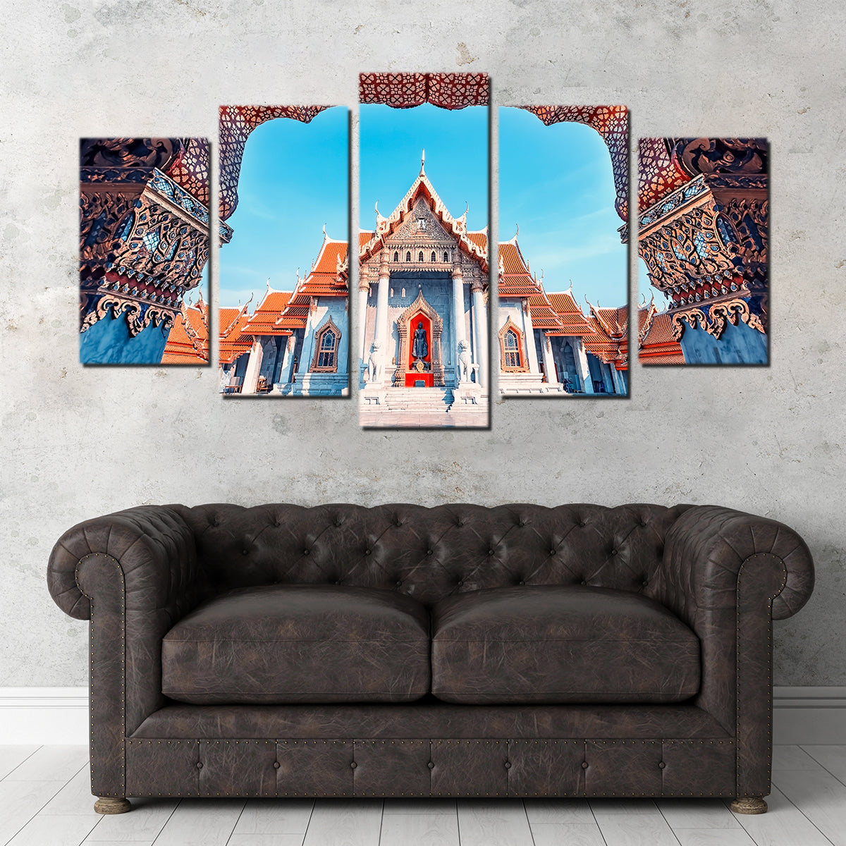 Marble Temple Wall Art