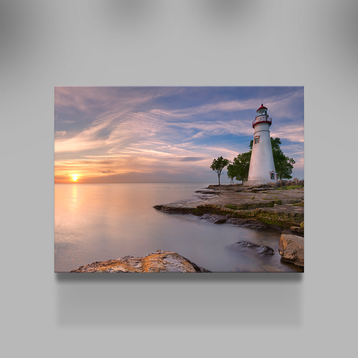 Marblehead Lighthouse on Lake Erie Wall Art