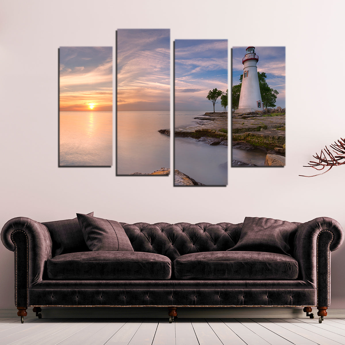 Marblehead Lighthouse on Lake Erie Wall Art