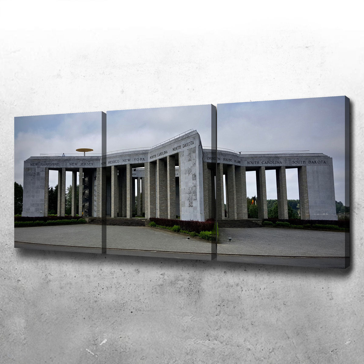 Mardasson Memorial - Battle of the Bulge Wall Art