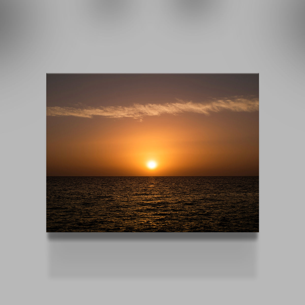 Marina di Pisa Sunset 2 Wall Art