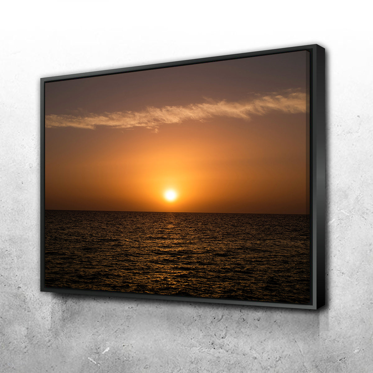Marina di Pisa Sunset 2 Wall Art