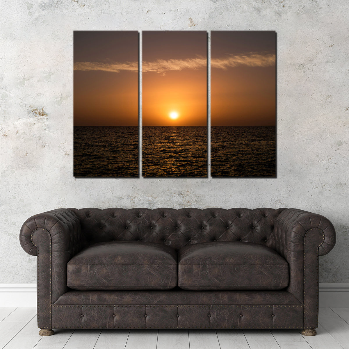Marina di Pisa Sunset 2 Wall Art