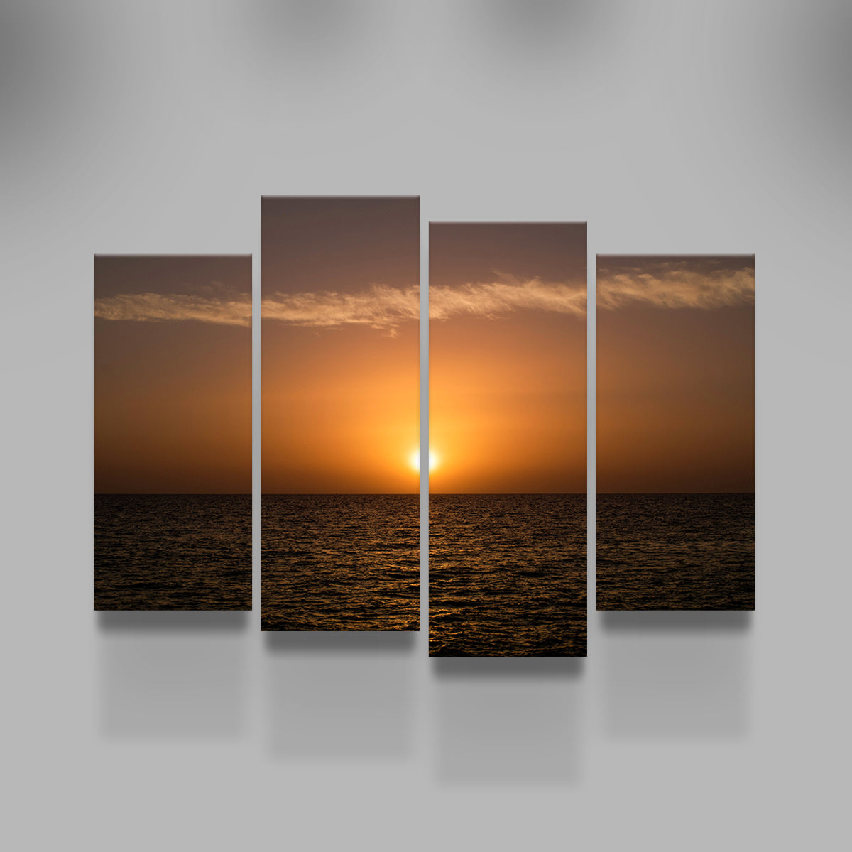 Marina di Pisa Sunset 2 Wall Art