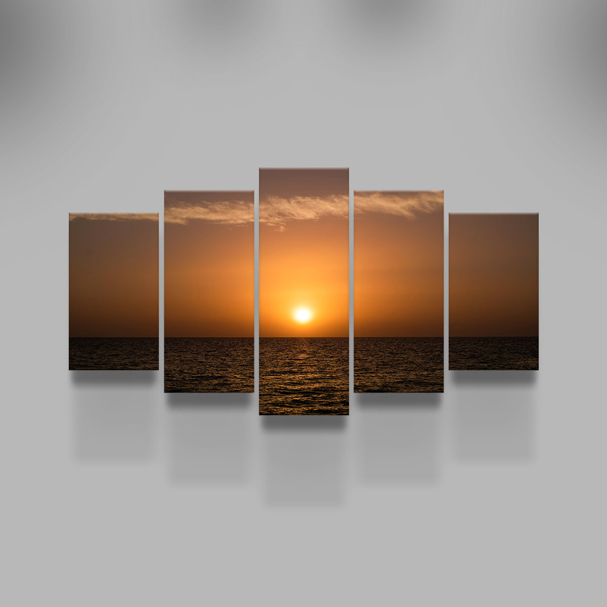Marina di Pisa Sunset 2 Wall Art