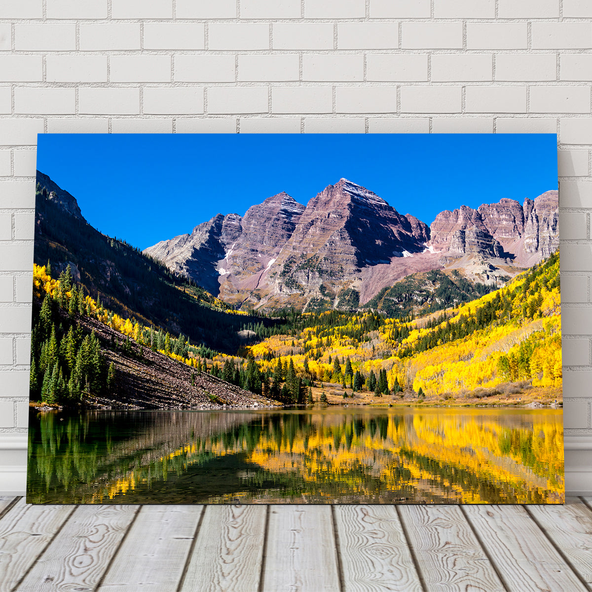 Maroon Bells Print, Black and White, Aspen 2024 Colorado, Large Mountain Landscape, Panoramic Mountain Art, Framed Mountain Print