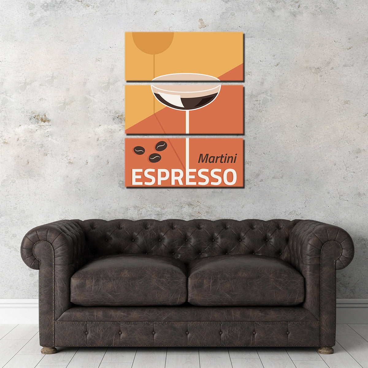 Martini Espresso Drink Wall Art