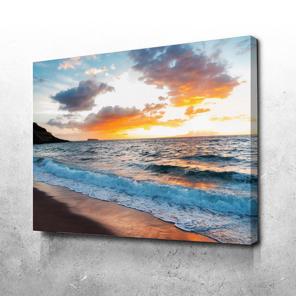 Maui Black Sand Wall Art