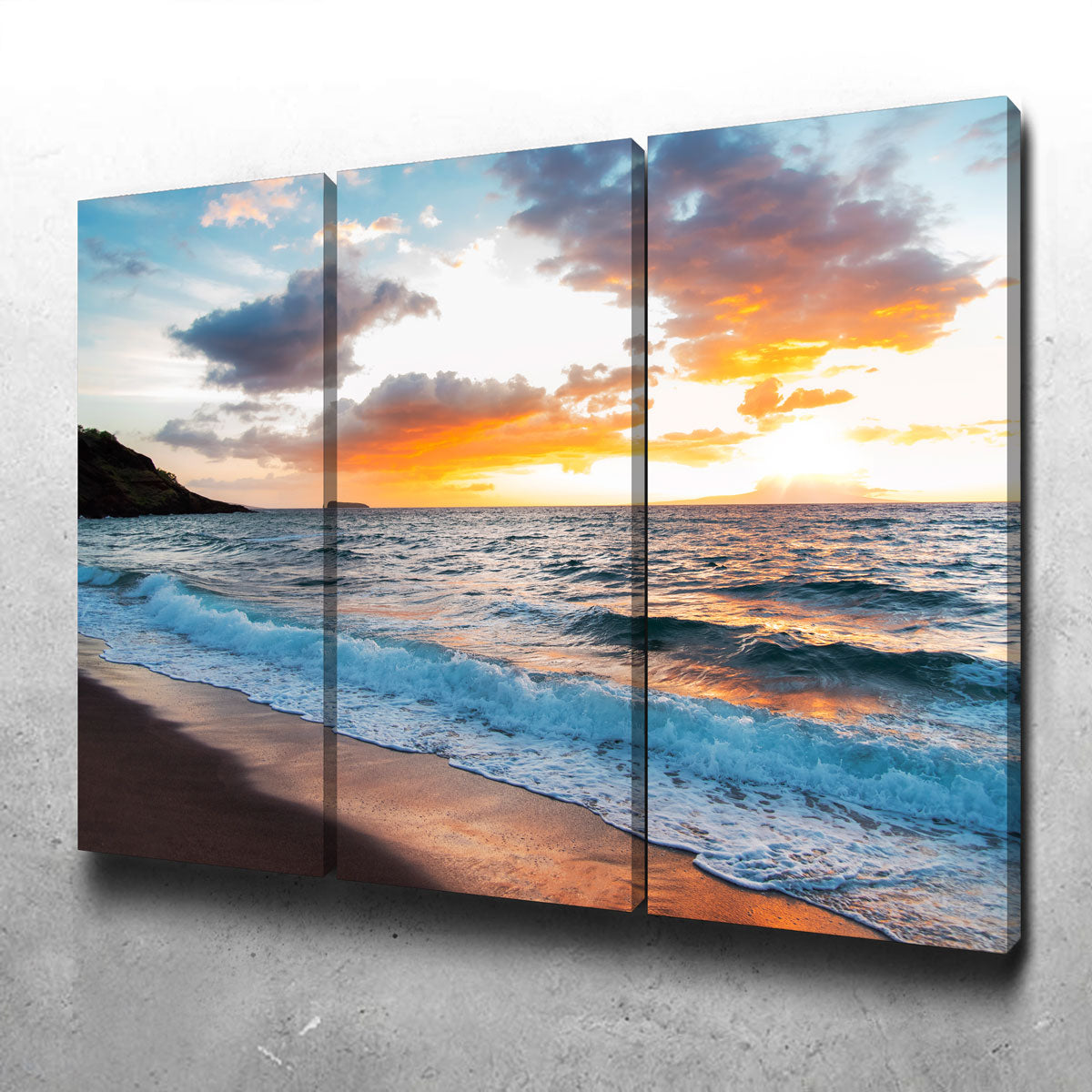 Maui Black Sand Wall Art