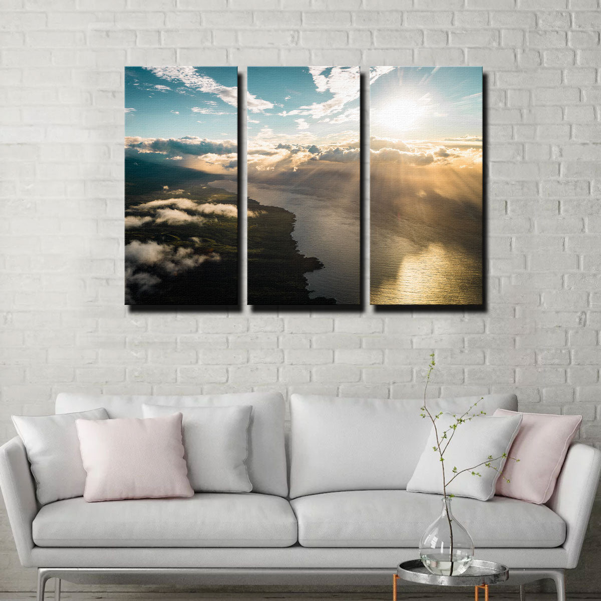 Maui From Above Wall Art