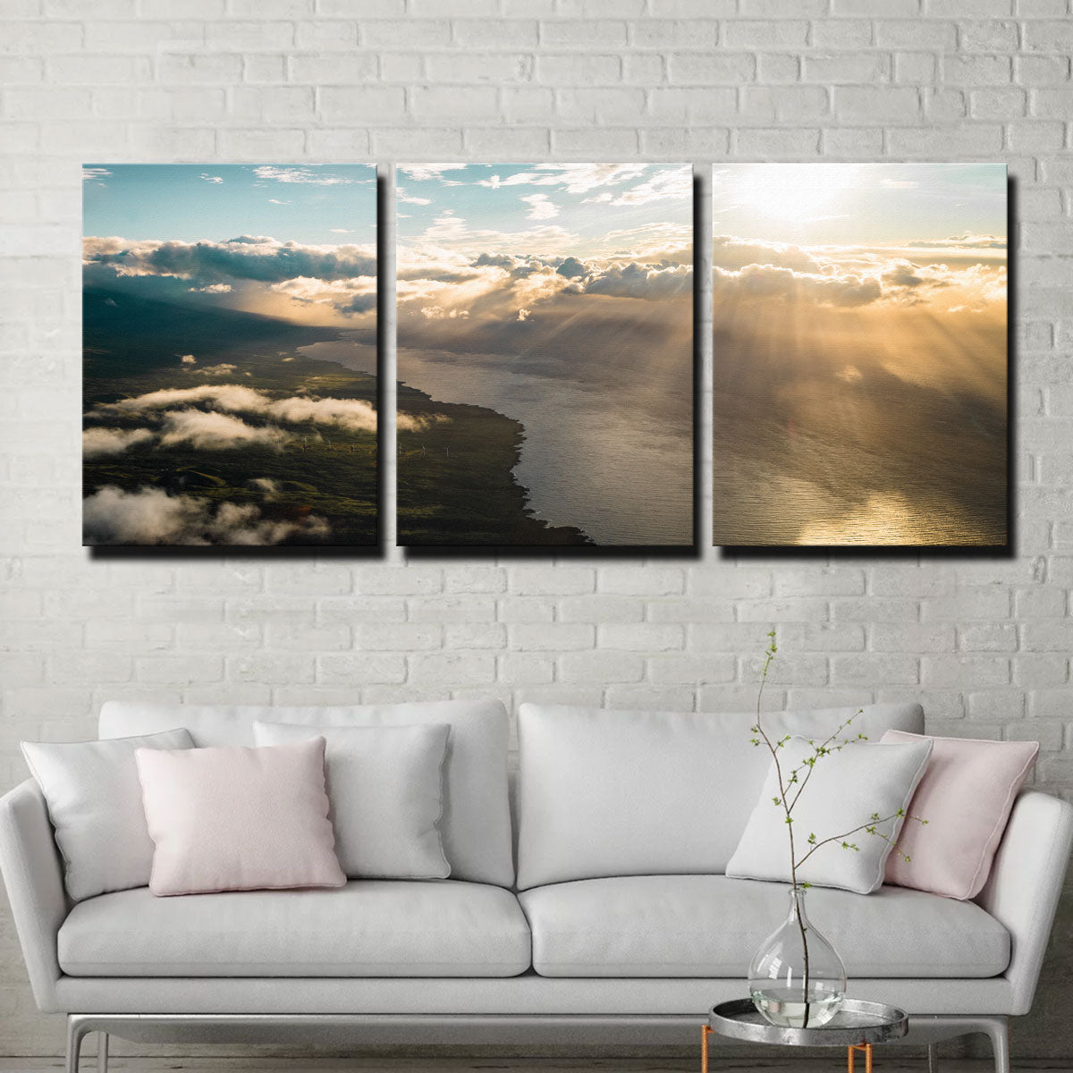 Maui From Above Wall Art