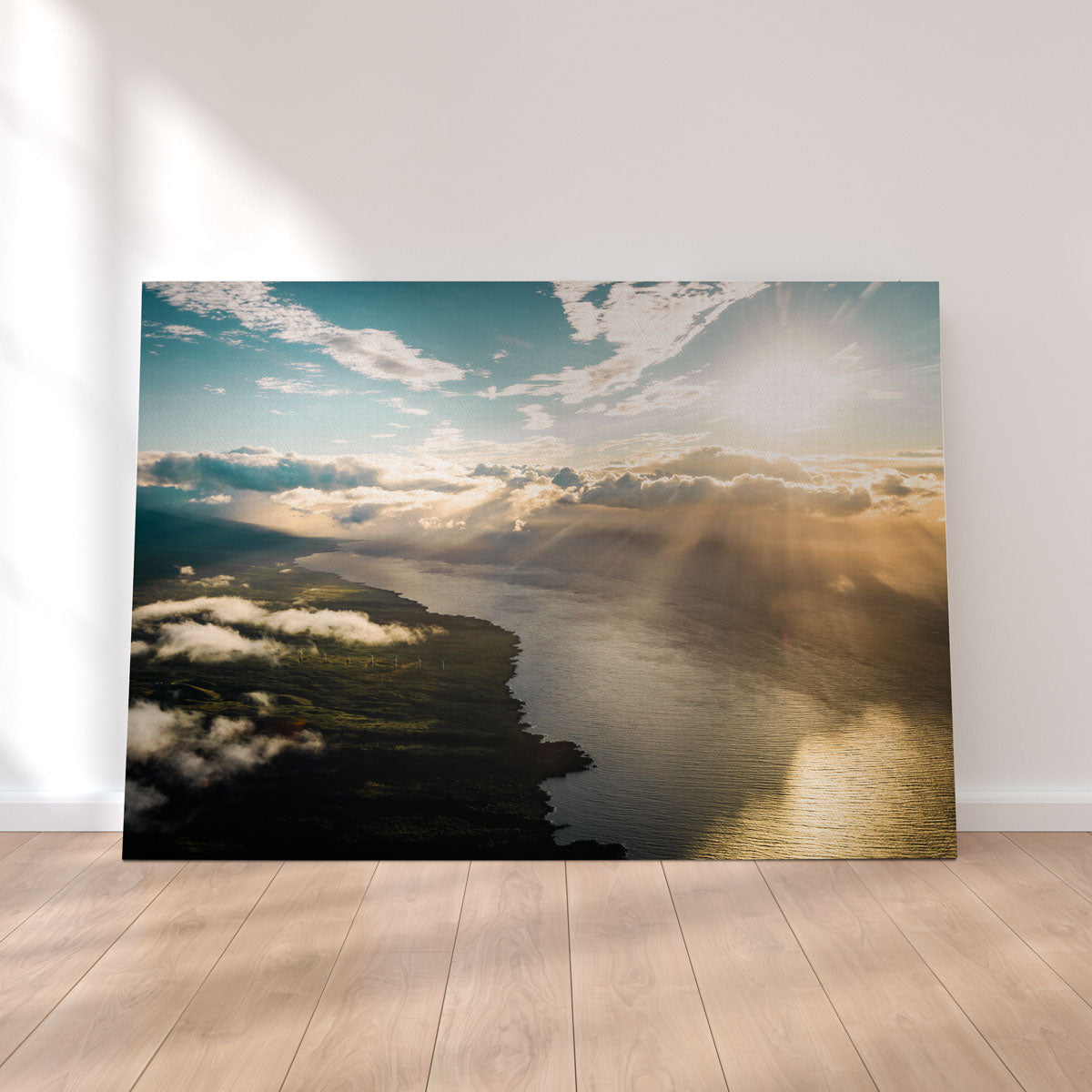 Maui From Above Wall Art