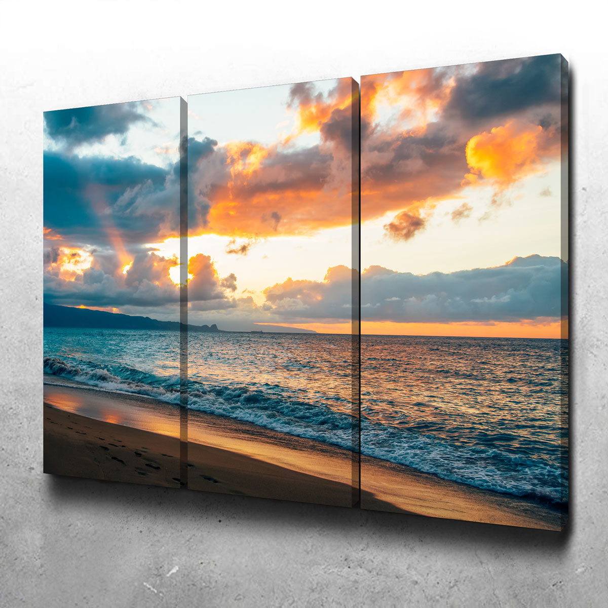 Maui Sunset Wall Art