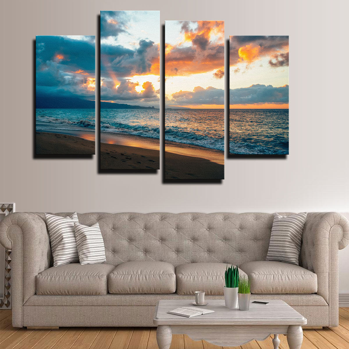 Maui Sunset Wall Art