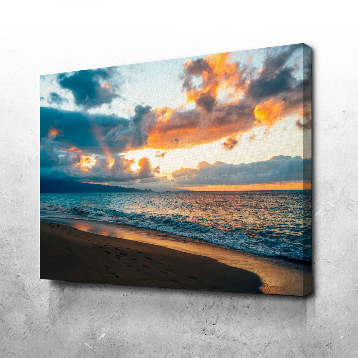 Maui Sunset Wall Art